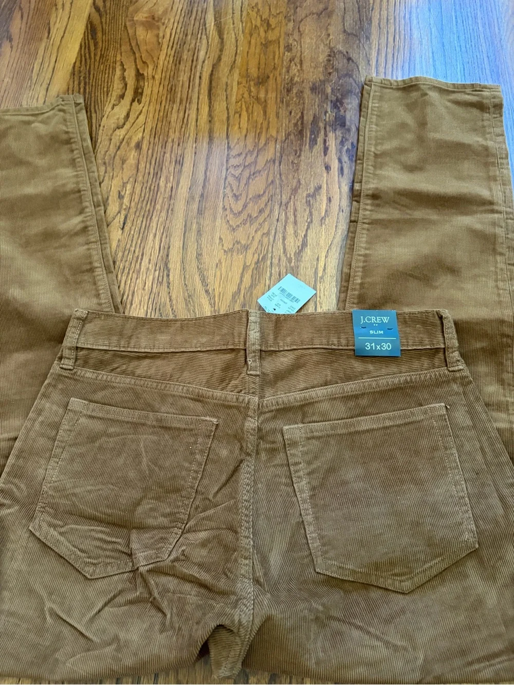 J. Crew Men's Corduroy Pants in Warm Brown *17